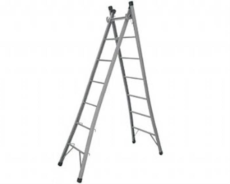 Escada de Ferro 2 x 6 Degraus / 1.80 x 2.70 Metros CADIOLI