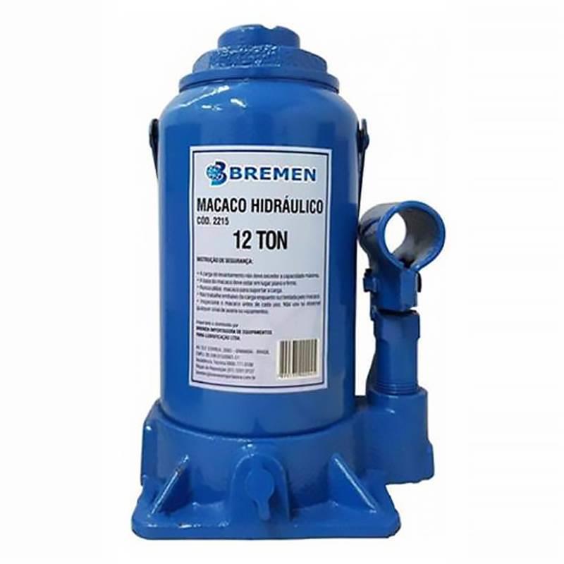 Macaco Hidráulico Tipo Garrafa 12 Toneladas 2215 BREMEN