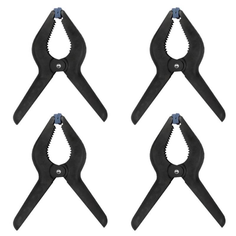 Grampos Multiuso 4 POL (100 mm) Reforçado 7354 Kit com 4 Peças BRASFORT