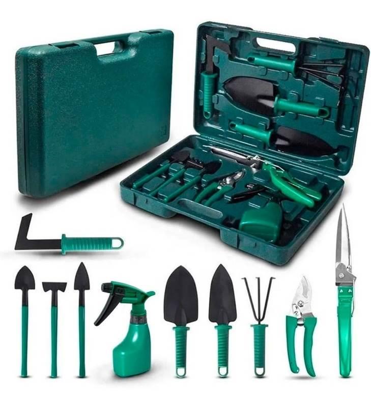 Kit 10 Peças para Jardinagem com Maleta JD-32 WESTERN