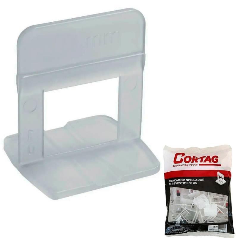 Espaçador Nivelador Assentamento de Piso 1.0 MM Pacote com 50 Unidades 60693 CORTAG