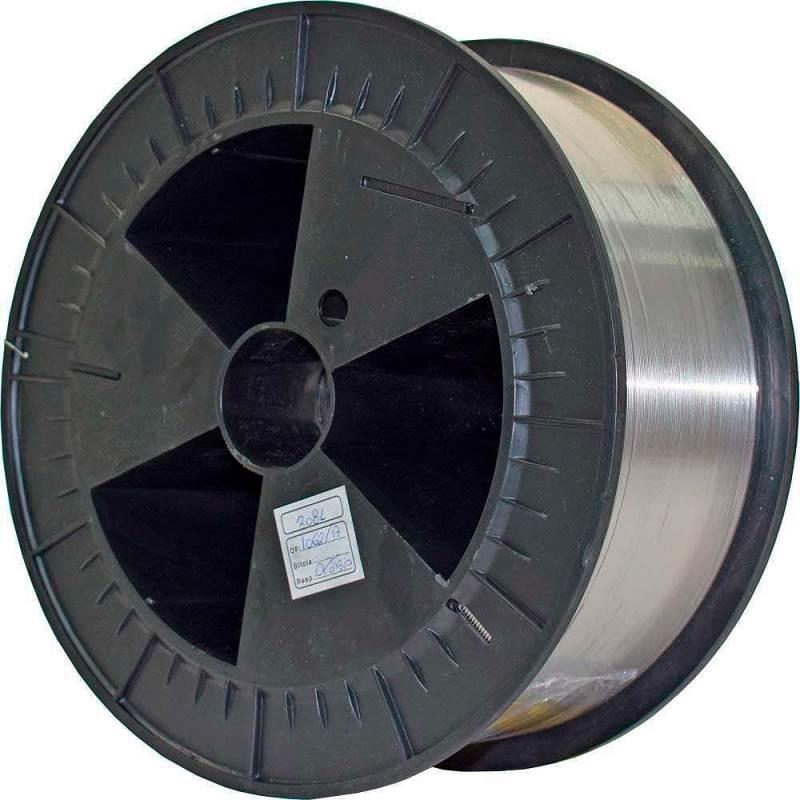 Arame Para Solda MIG Inox 308L 1.00MM Rolo Com 15KG TECBRAS