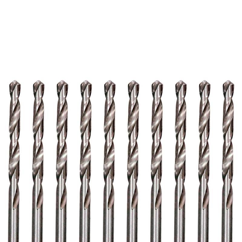 Jogo Broca Aço Rápido com 10 Peças 1/4 POL 7157155 MTX