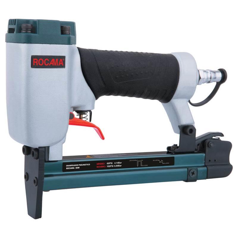 Grampeador Pneumático para Tapeceiro de 6 à 16mm Mod. 80W ROCAMA