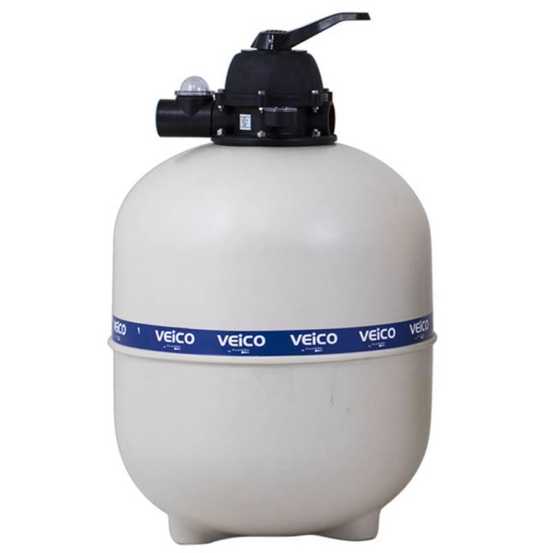Filtro Veico para Piscina até 70.000 Litros V-50 c/ Válvula de Comando FLUIDRA