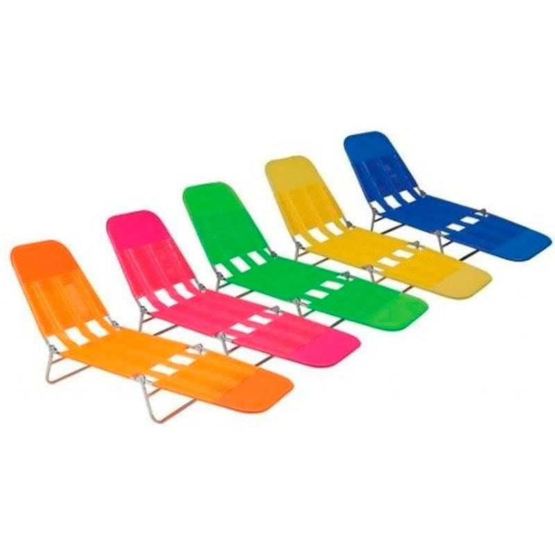 Cadeira Espreguiçadeira em PVC Cores Sortidas Mor