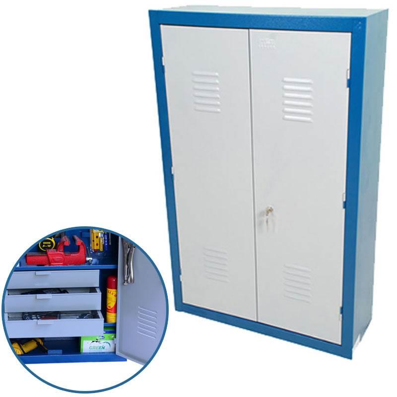 Armário para Ferramentas c/ 3 Gavetas e Duas Portas ARM12 FERCAR