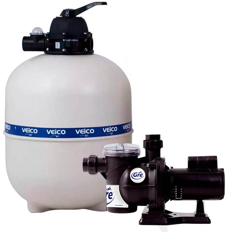 Filtro para Piscina até 70.000 Litros com Bomba 3/4 CV GRE by FLUIDRA