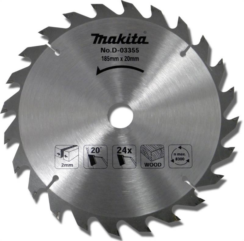 Serra Circular de Widea 7.1/4 POL X 24 Dentes D-03355 MAKITA