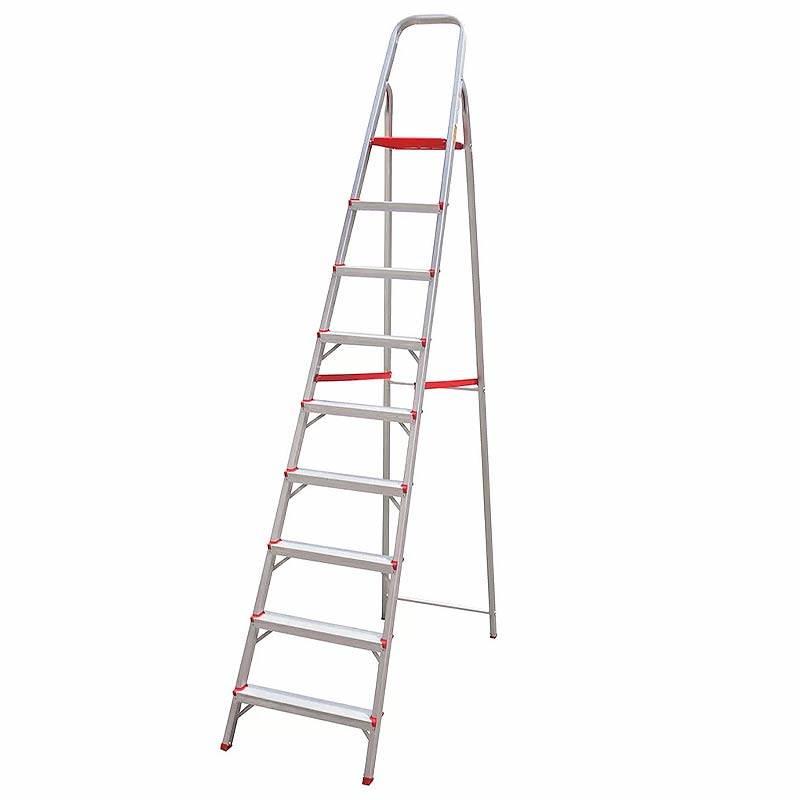 Escada de Alumínio Doméstica 9 Degraus 2.64 Metros ESC0068 BOTAFOGO