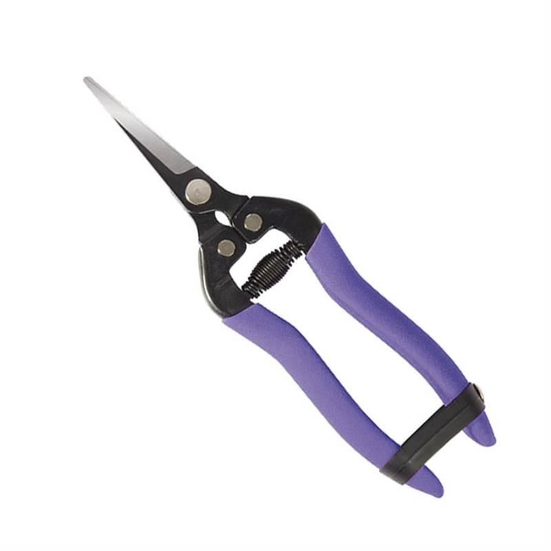 Tesoura para Colheita Reta 180 MM c/ Mola e Cabo Emborrachado PALISAD