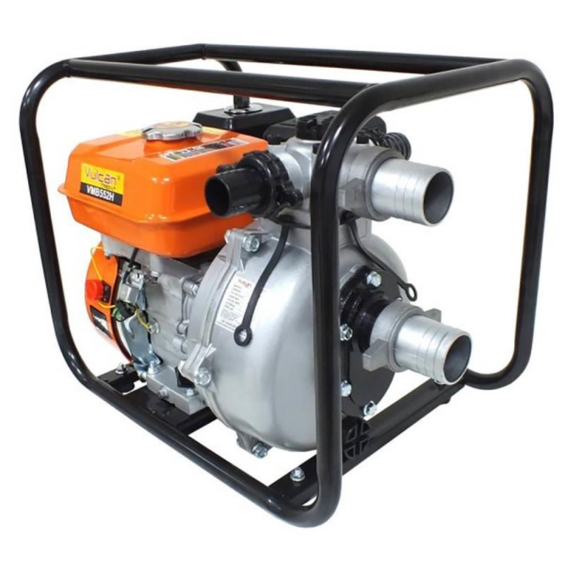 Bomba Motobomba à Gasolina 5.5 HP 4T Auto Escorvante Alta Pressão 2 POL VMB552H VULCAN