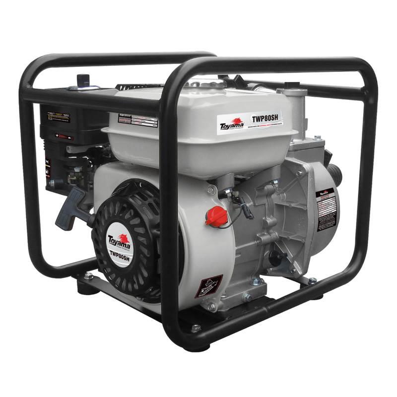 Motobomba à Gasolina 3 POL 6.5 HP 4 Tempos Auto Escorvante TWP80SH-GII TOYAMA