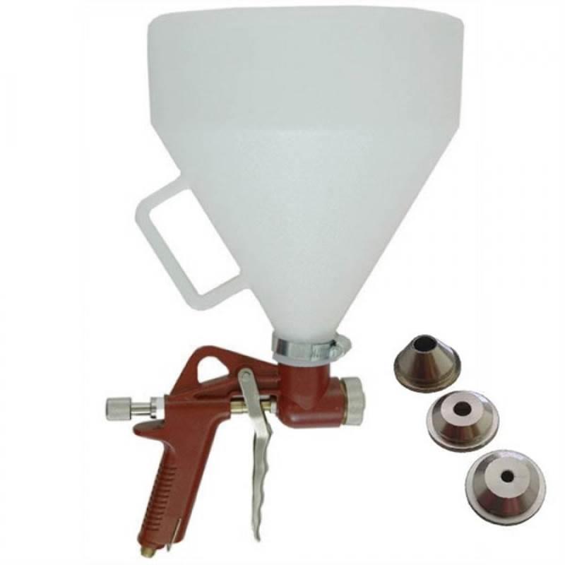 Pistola para Textura e Chapisco com Funil 5 Litros GPV005 BLACK JACK