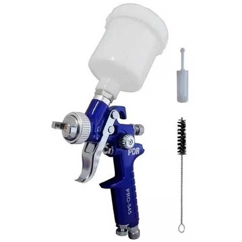 Pistola de Pintura e Cola Gravidade 125 ML HVLP Bico 0.8 MM PRO-545 PDR