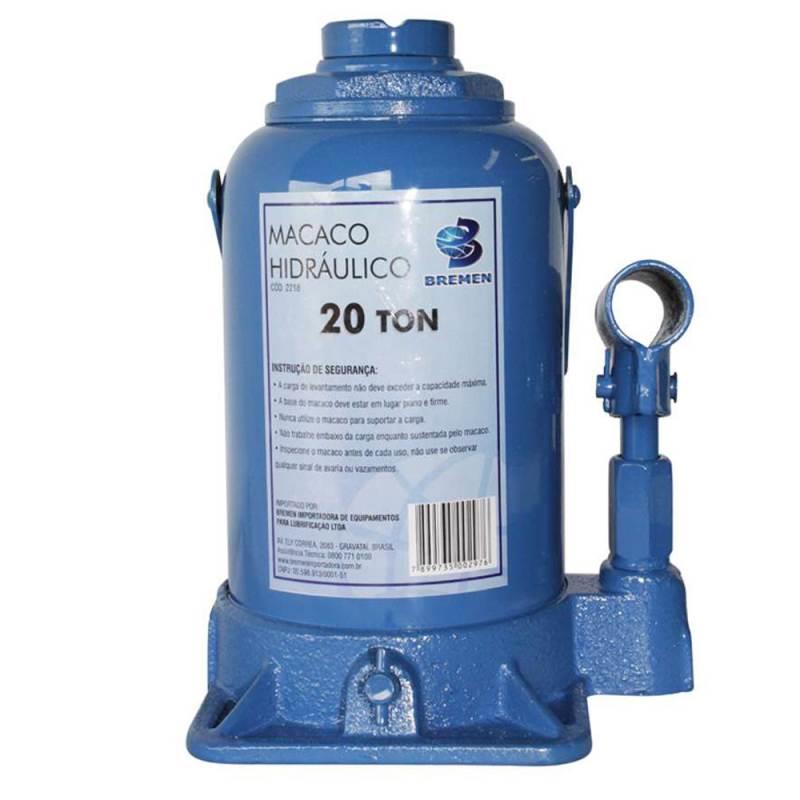 Macaco Hidráulico Tipo Garrafa 20 Toneladas 2218 BREMEN