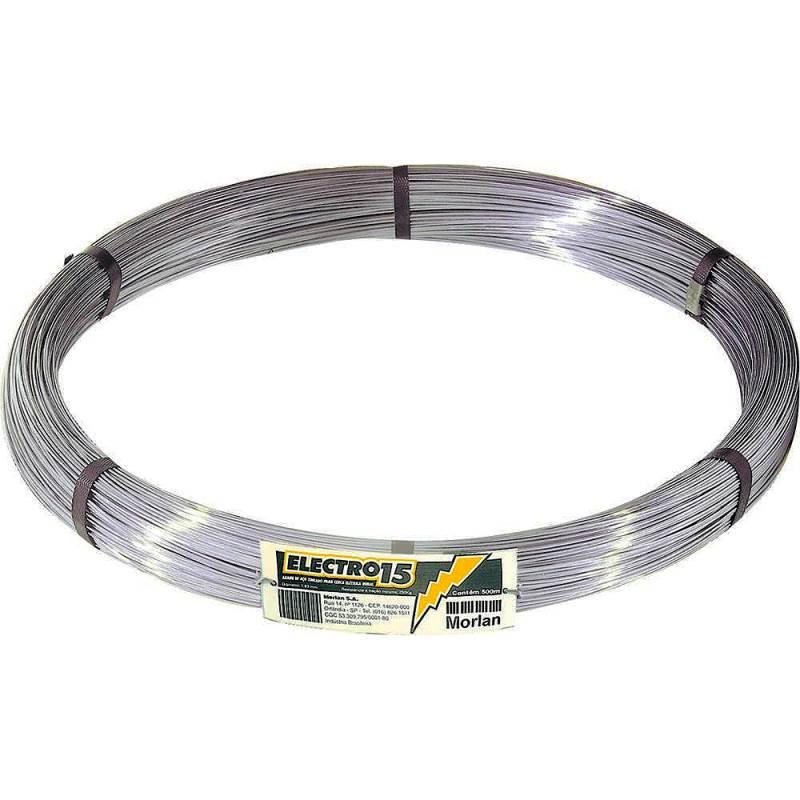 Arame Zincado Cerca Elétrica 1.83MM x 500M Electro 15 0448 MORLAN