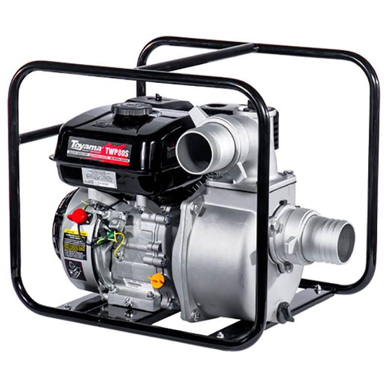 Motobomba Bomba à Gasolina 3 POL 6.5HP 4T Auto Escorvante TWP80S-XP 101-004 TOYAMA