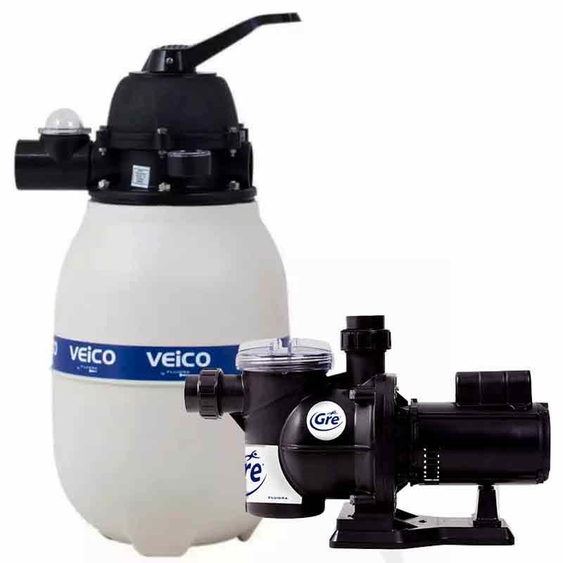 Filtro para Piscina até 19.000 Litros com Bomba 1/3 CV GRE by FLUIDRA
