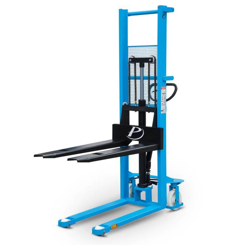 Empilhadeira Hidráulica Manual 1.5 TON Elevação 1.6M LM 1516 PALETRANS