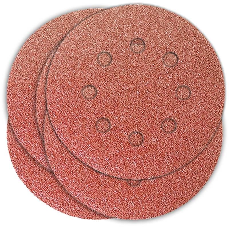 Disco de Lixa 5 POL c/ Velcro Grana 80 com 5 Unidades MTX