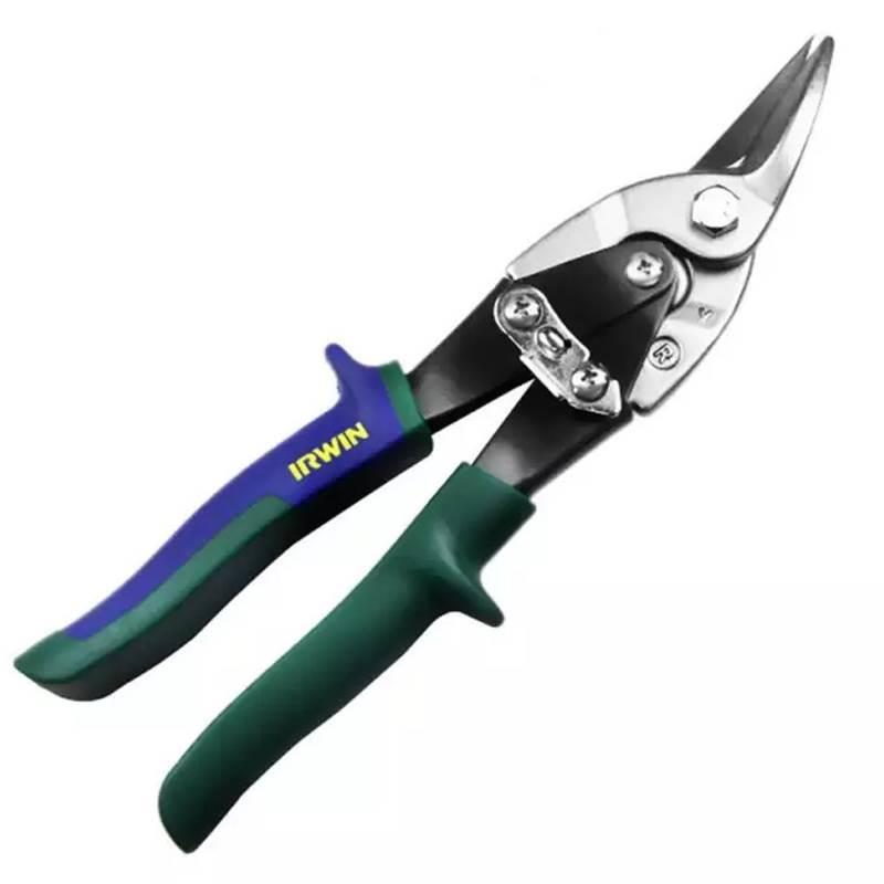 Tesoura Funileiro 10 POL Tipo Aviação Corte Direito e Reto IRWIN