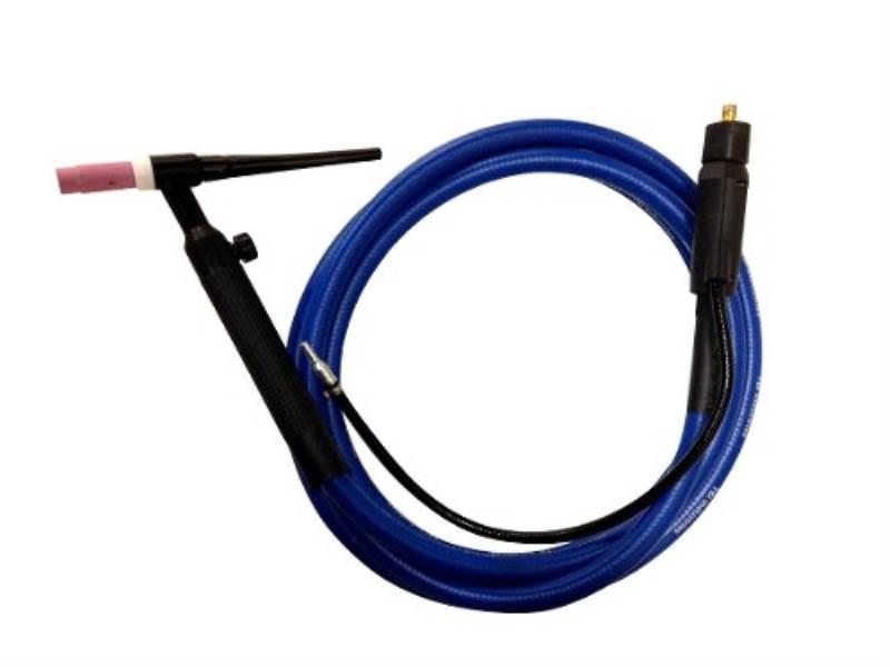Tocha para Solda TIG 3.5 Metros Tbi SR 26V Encaixe de 9 MM s/ Alta Frequência TBI