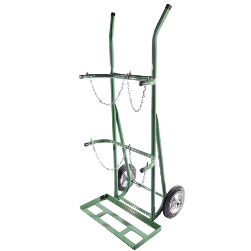 Carrinho Maçarico para Transporte de 2 Cilindros Oxigênio/Acetileno CRLM-106N CRCLDOAE7H EVALD