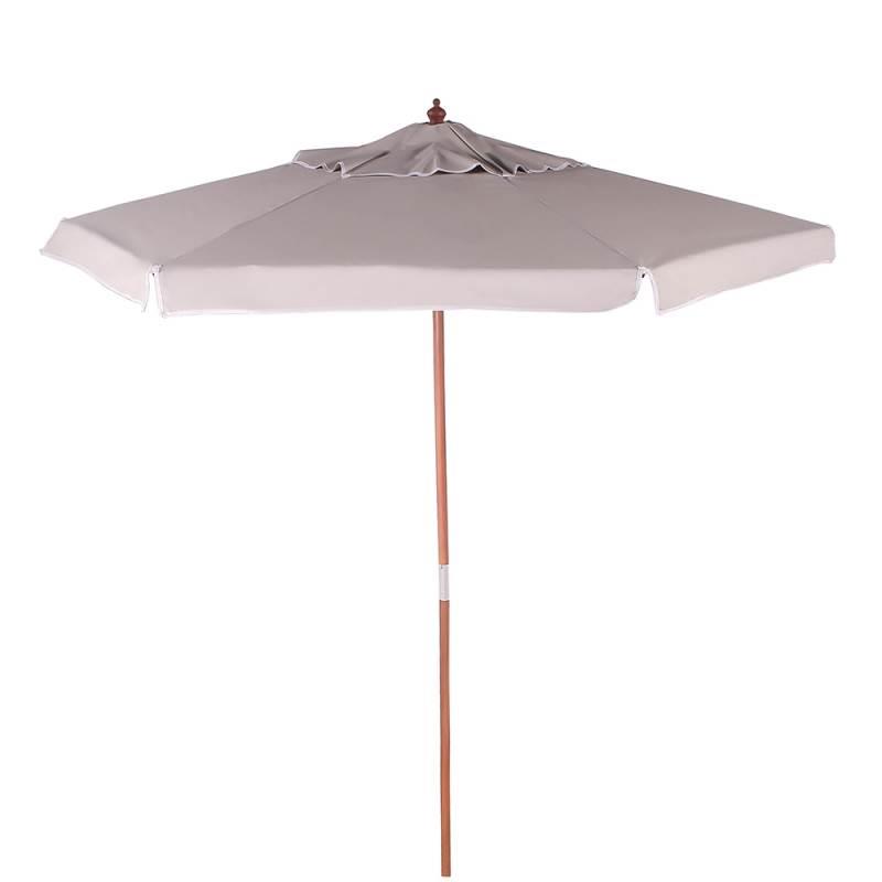 Ombrellone Itapema 2 Metros Bagum e Madeira Bege 201606 BEL