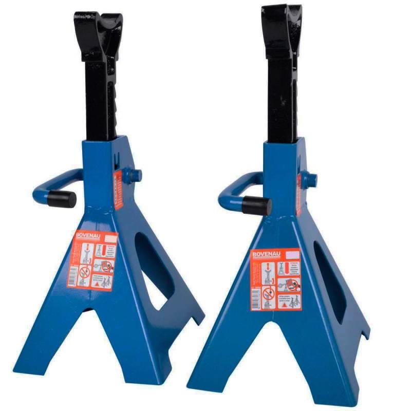 Cavalete Mecânico 2 TON com 1 Par CT2000 BOVENAU