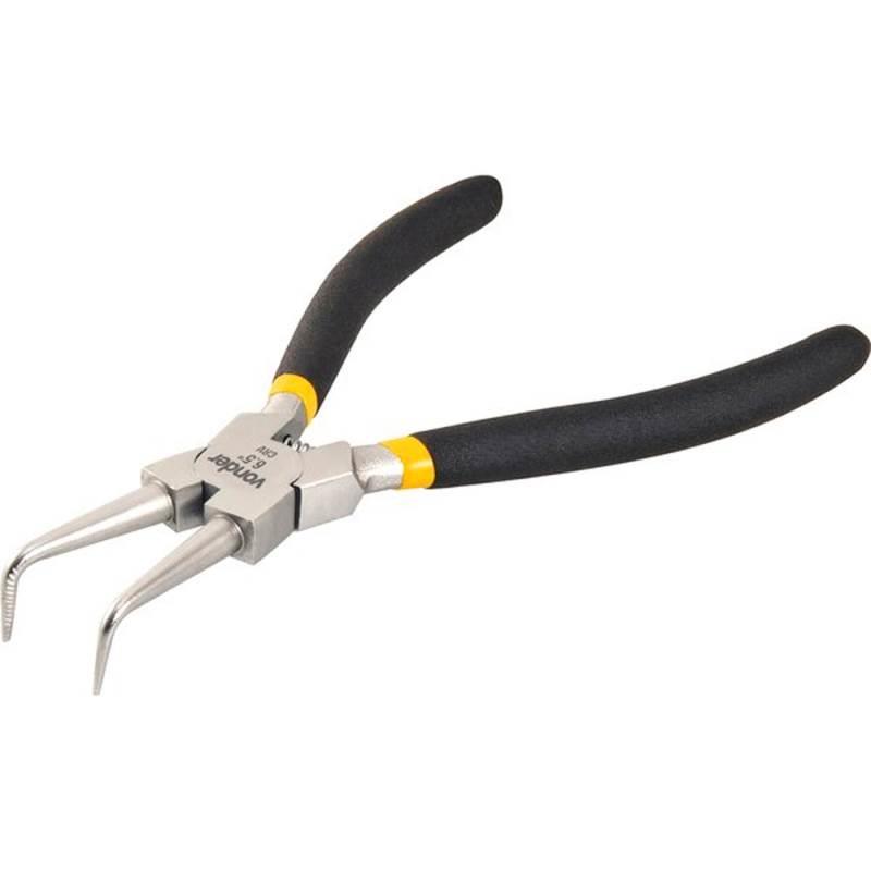 Alicate para Anéis Interno Bico Curvo 6.1/2 POL (165 MM) VONDER