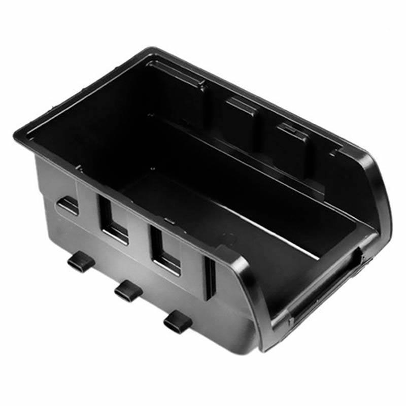 Caixa Plástica N°3 Preta Porta Componentes Prática 3P MARCON