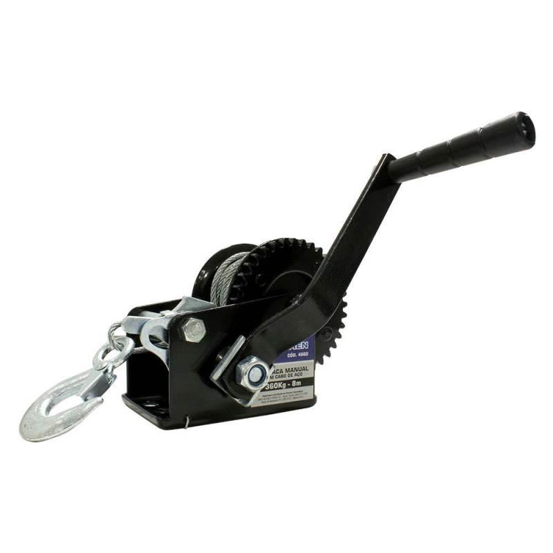 Guincho Manual Carretilha até 360Kg com Cabo de Aço de 8 Metros 4660 BREMEN