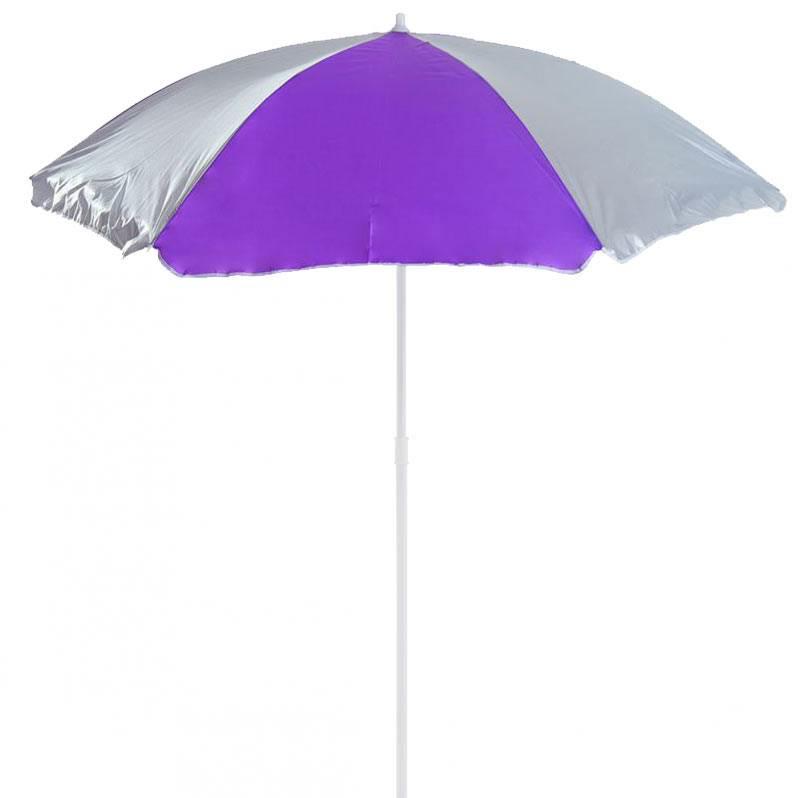 Guarda Sol Silver Coating 1.8 Metros Diâmetro Cobertura Nylon 19200 Cores Variadas BEL