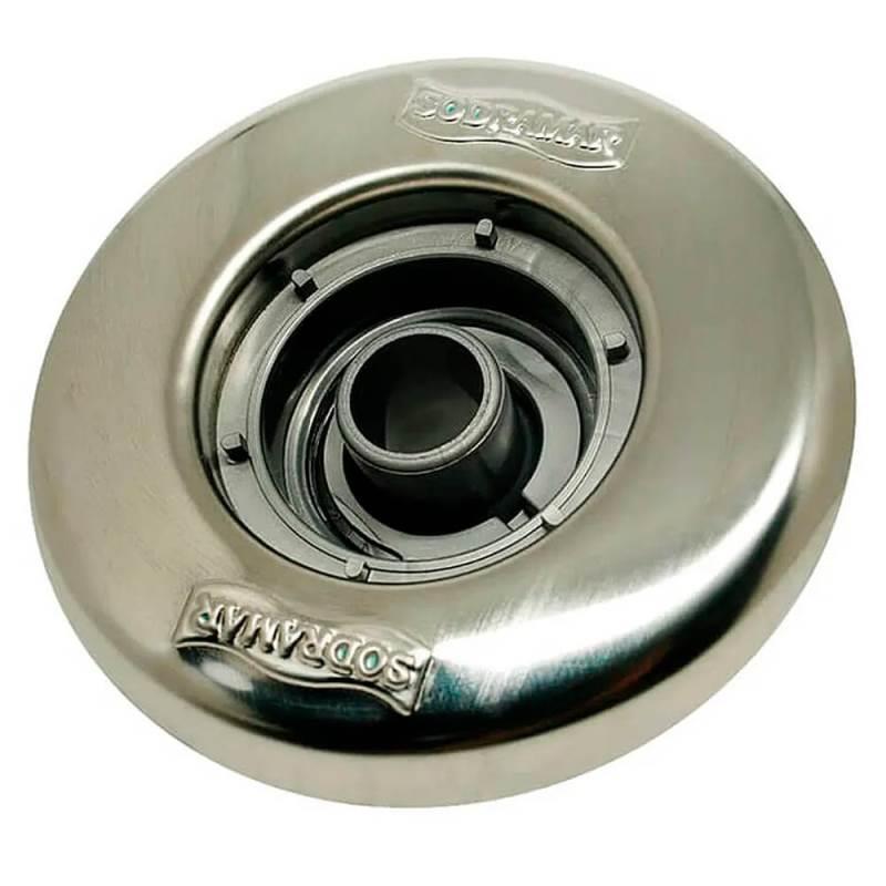 Dispositivo de Retorno Inox 1.1/2 Pol para Tubo de 50MM Para Piscinas SODRAMAR