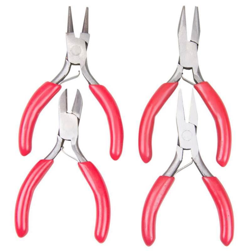 Jogo de Mini Alicates 3 Pol com 4 Peças B041 BLACK JACK