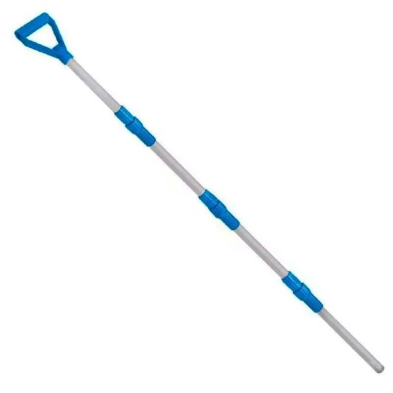 Cabo Tritelescópico para Limpeza de Piscinas 3.8 Metros com Manopla de Apoio SODRAMAR