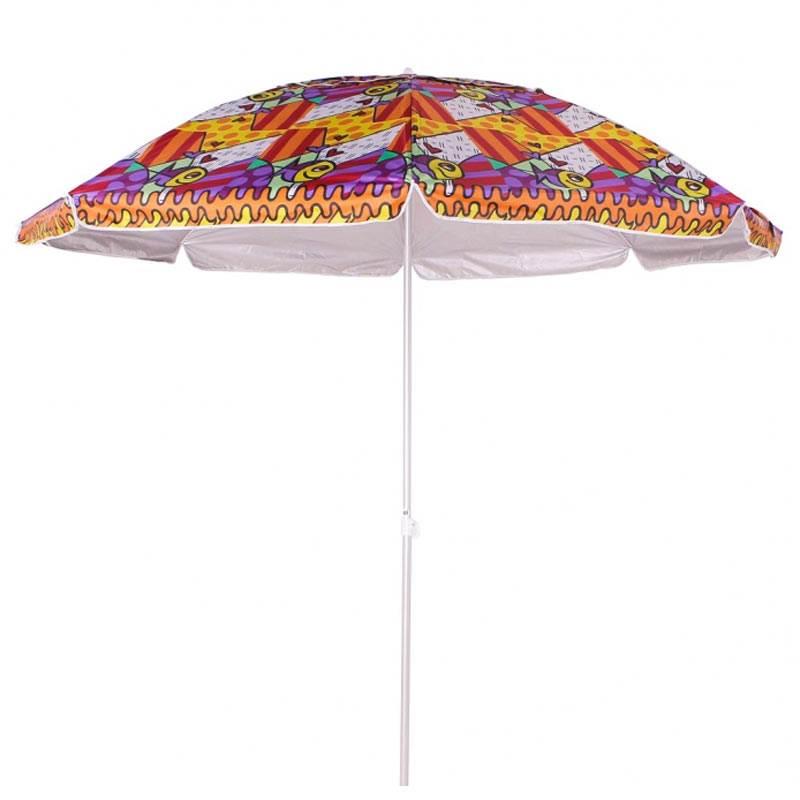 Guarda Sol Al-Mare 2.4 Metros Diâmetro Alumínio 22400 Cores Variadas BEL