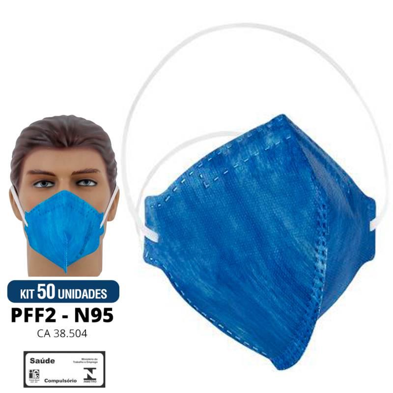 Respirador PFF2 s/ Válvula CA 38.504 Kit com 50 Unidades DELTA PLUS