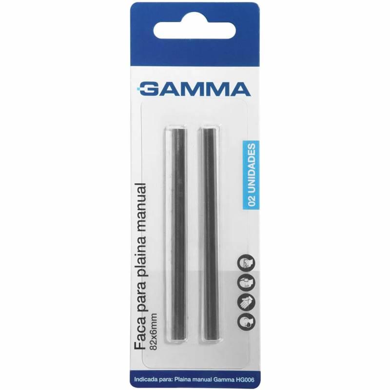Faca para Plaina Manual 82 x 6 MM HG006 ACHG006/BR-028 GAMMA