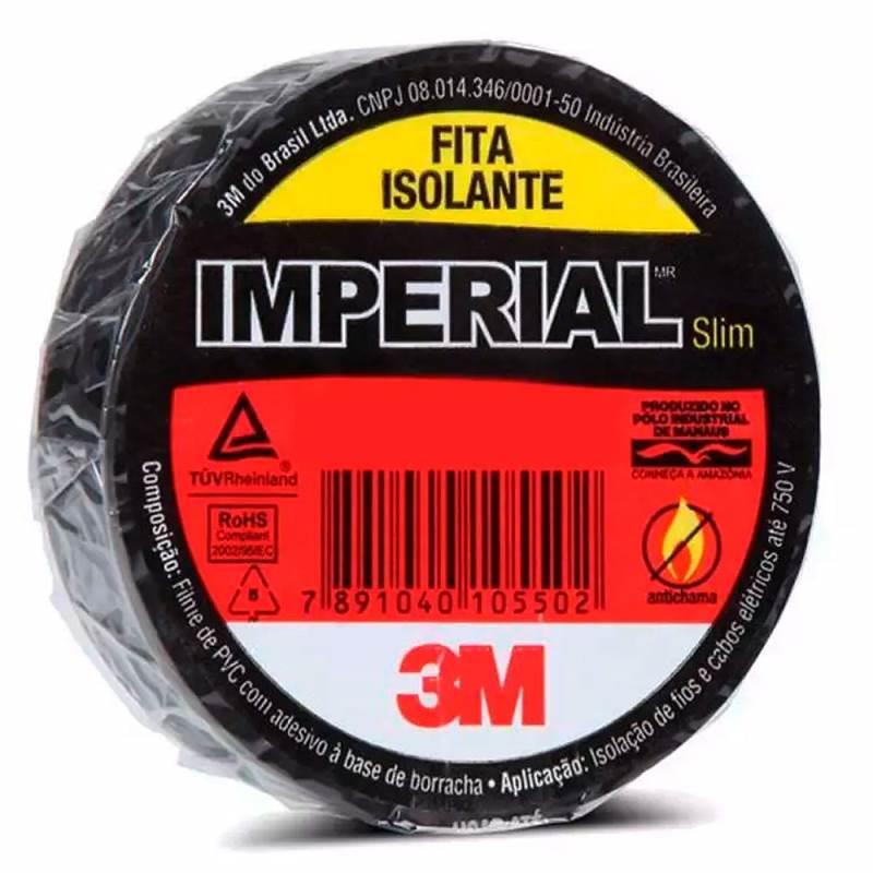 Fita Isolante IMPERIAL 10 Metros 3M