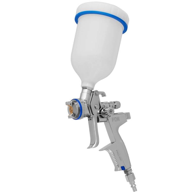 Pistola de Pintura 600 ML Gravidade PRO-590 Profissional PDR LDR2