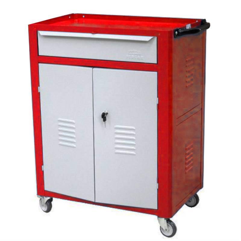 Carrinho para Ferramentas 120 KG Fechado 1 Gaveta Vermelho FERCAR