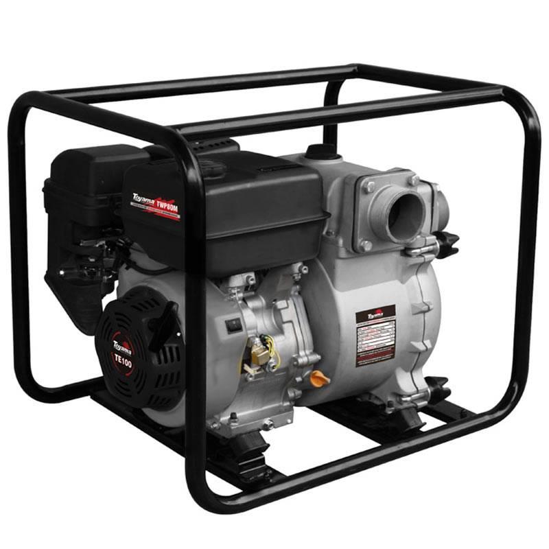 Motobomba à Gasolina 3 POL 10.0 HP 4T TWP80M-XP para Água Suja TOYAMA
