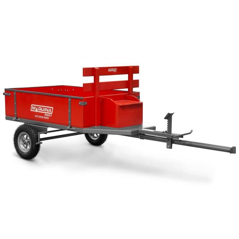 Carreta Fixa para Motocultivador TT90R-XP e TT90-XP-U R-8 MÁQUINA FORT