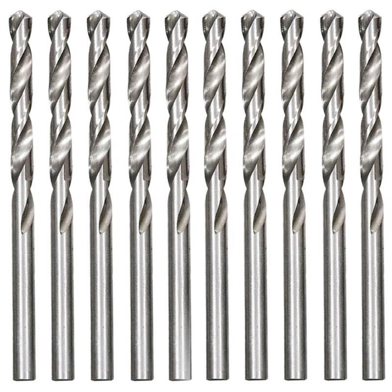 Jogo de Broca de Aço Rápido com 10 Peças 7/32 POL 7157055 MTX