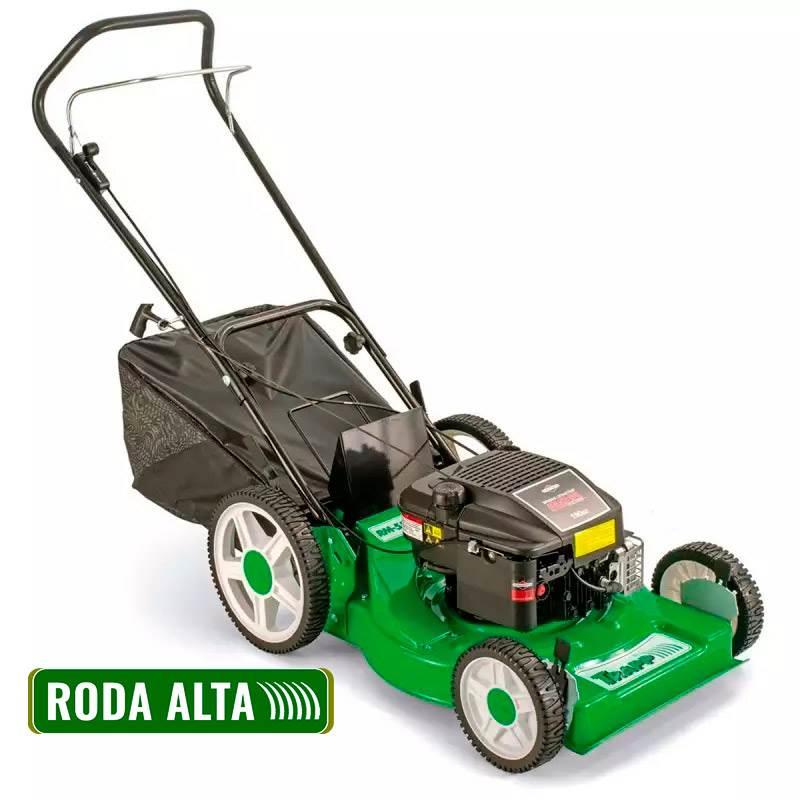 Cortador de Grama à Gasolina 5.0 HP 4T Roda Alta e Recolhedor RM550G TRAPP