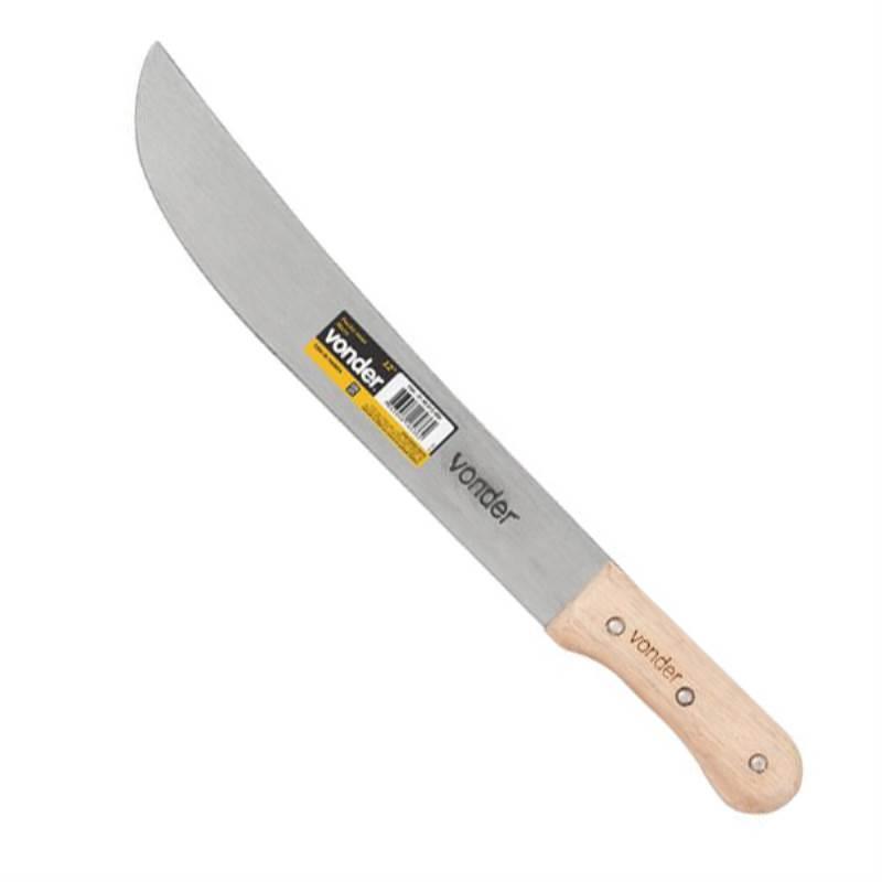 Facão para Mato 14 POL Cabo de Madeira VONDER