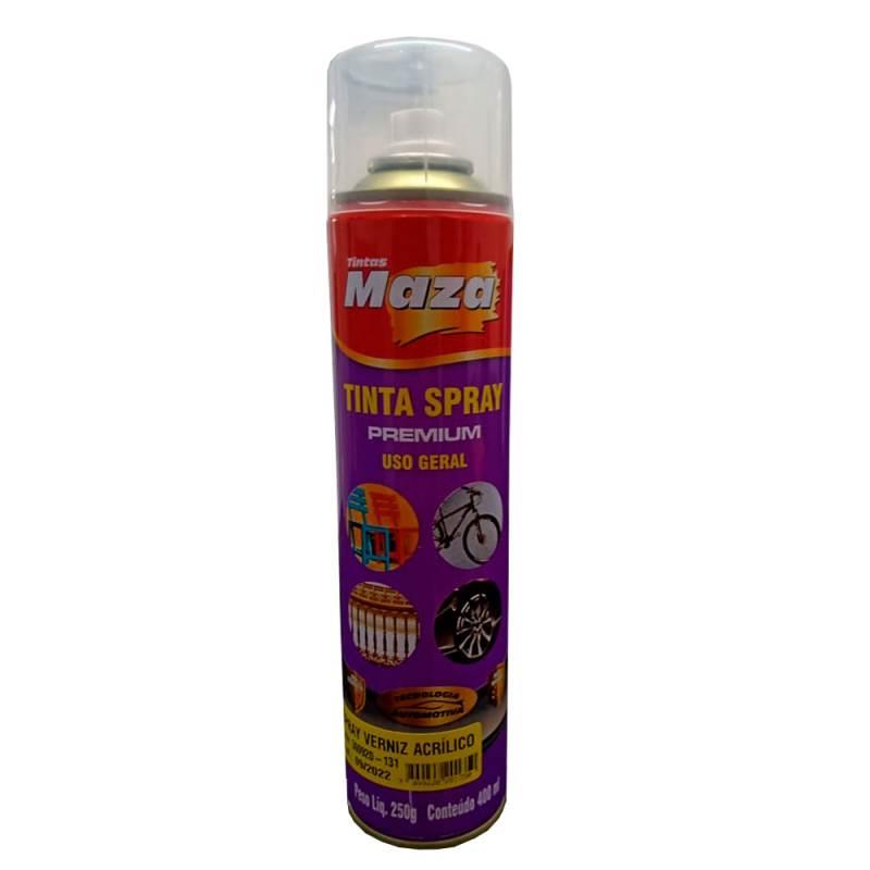 Tinta Spray Verniz Natural 400 ML 250 GR 23865 MAZA