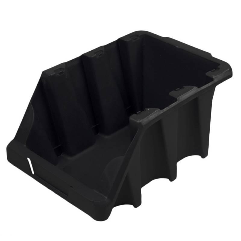 Gaveta Plástica Prática Empilhável N° 7 Preta PRESTO